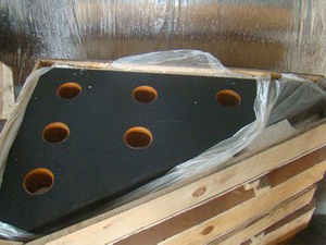 偏擺檢查儀與機器人行走軌道